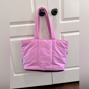 Calpak Luca expandable tote bag - pink. Never used